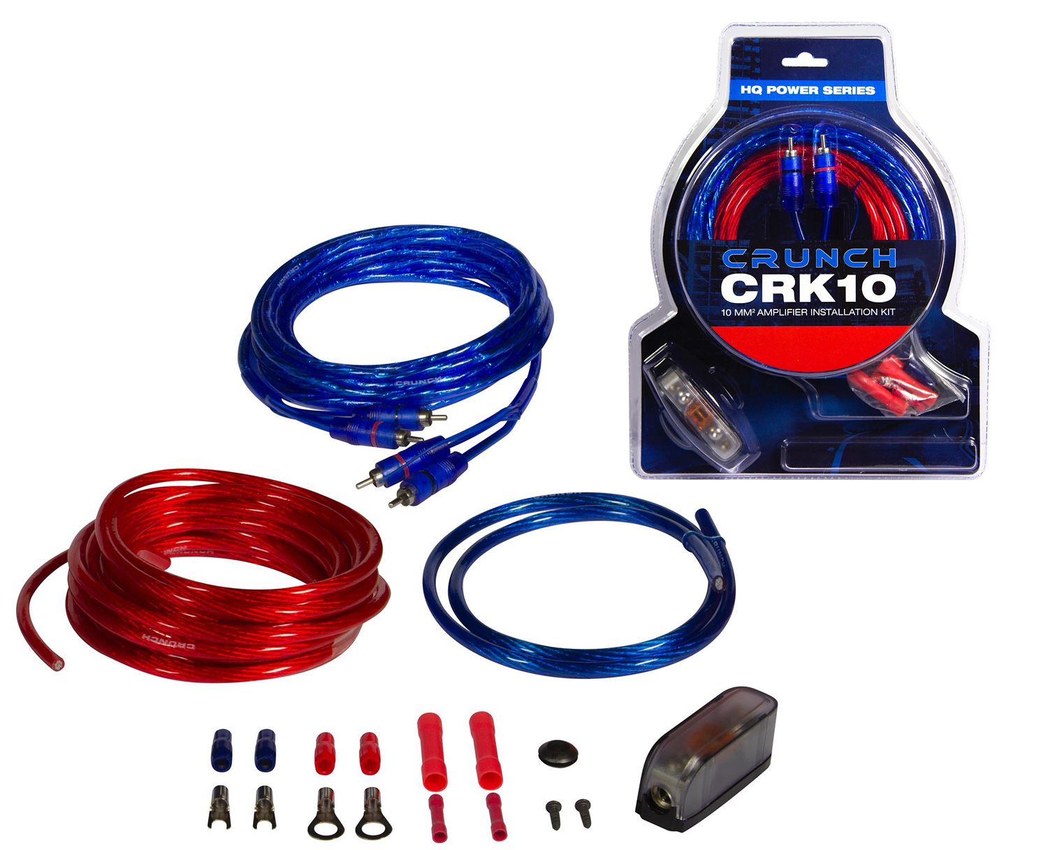 Kabelsatz 10mm² Crunch CR10WK 10 qmm Kabelkit 