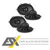 ESX Front/Heck Oval Auto Lautsprecher/Boxen Komplett-SET für MAZDA #2