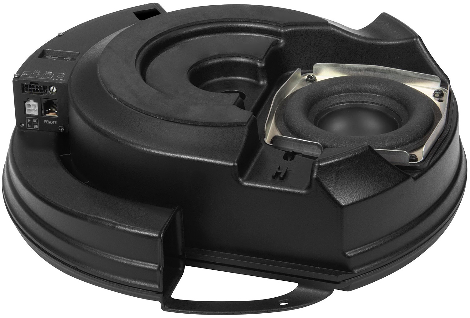ESX SL300A 13cm Auto Aktiv Reserverad/Gehäuse Subwoofer mit 3Kanal