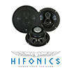 HIFONICS Auto Triax Lautsprecher / Boxen TS830 - 20cm - 250 Watt (TS830)