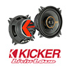 KICKER Auto 10cm- 2-Wege Koax Lautsprecher / Boxen - 150W (KSC40)