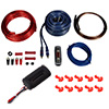 High-Low Adapter Kabel Set mit Remote für Verstärker oder Aktiv Subwoofer
