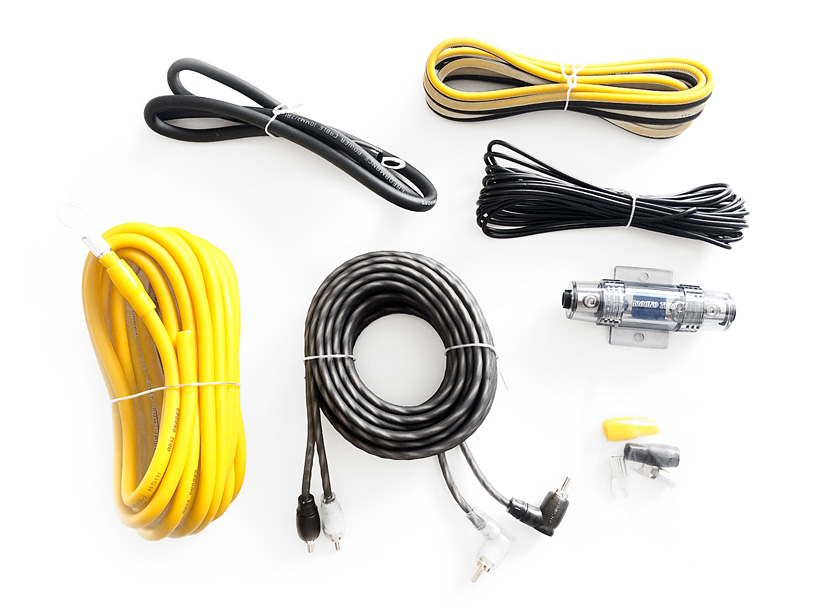 Kit Câbles Audio GROUND ZERO GZPK 10XLC-II - 10mm² Pour Installation Car Hi-Fi