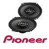 PIONEER Front/Heck Auto Oval Lautsprecher/Boxen für FORD Edge 1 - 2006-2010