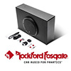 ROCKFORD FOSGATE P300-8P - 20cm Auto Aktiv Gehäuse Subwoofer 600W